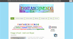 Desktop Screenshot of fantascrivendo.com